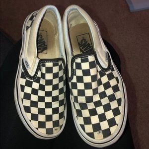 Checkered vans